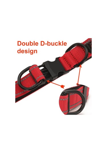 Tasmalı Suya Dayanıklı Kumaş Pet Yansıtıcı Yaka For Waterproof Collar + Leash, S Siyah Turuncu