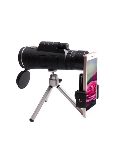Wezone 40x60 Bak-4 Prisma Fmc Lens Monoküler Teleskop, Düşük Işık Gece Görüşü, Akıllı Telefon Tutucu Ve Alüminyum Tripod İle Dış Mekan Fotoğrafçılığı