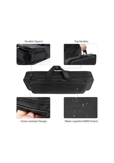 Qingmipy 600d Oxford Kumaş 50cm Taşınabilir Balıkçılık Çanta - Hafif Ve Fonksiyonel Spor Çantası Fishing Bag