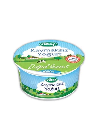 Sütaş Kaymaksız Yoğurt 500 G