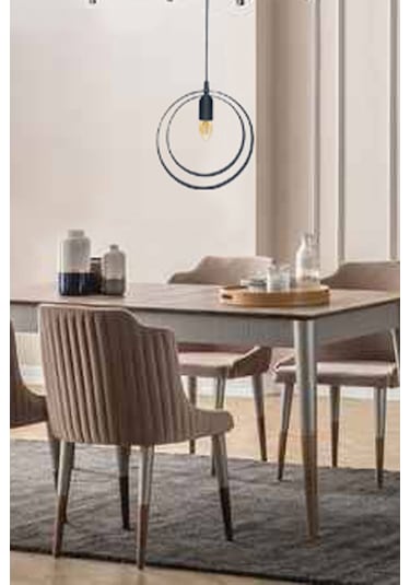 Runden Avize Siyah Metal Sarkıt Ferforje Retro Rustik Ofis Cafe Otel Dekoratif Modern Tavan Lamba