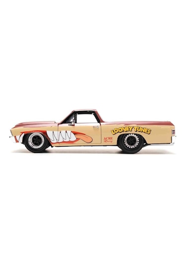 Simba Looney Tunes 1:24 Tasmanian & Chevy El Camino Figür Ve Araç 253255072 Kahverengi