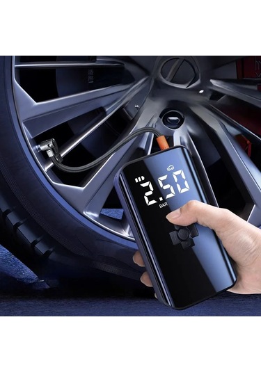 Dinosaurs Şarj Edilebilir Araba Hava Pompası Taşınabilir Araba Otomatik Kompresör Motosiklet Bisiklet Basketbol Şişme İçin Lastik Şişirme