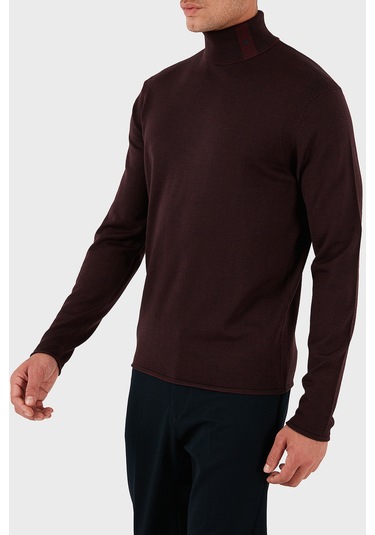 Emporio Armani Erkek Kazak Em002025 Af14195 F5009 Bordo Bordo