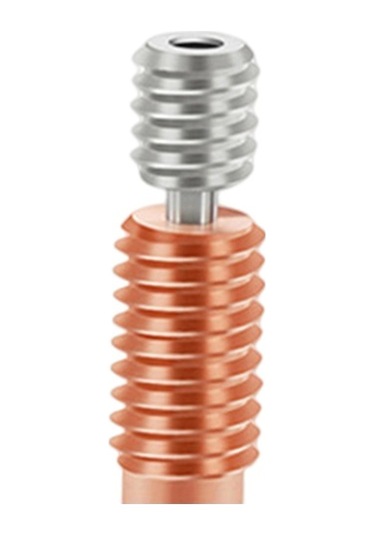 Trendooze Homyl Isı Sıcak Uçlu Metal Namlu İplik Boğaz Tüpü Kırmızı Renk