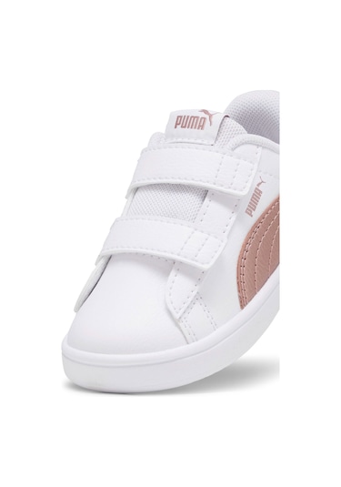 Puma Rickie Classic V Inf Beyaz Kız Çocuk Sneaker Beyaz-Pembe
