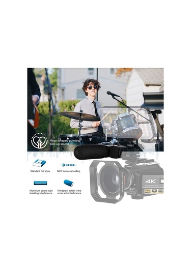 Ordro AC3 4K Kamera Video Kamera