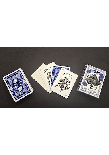 Rose Elites - Old Masters Blue Marked Deck İşaretli Premium Oyun Kağıdı İskambil Kartları Destesi