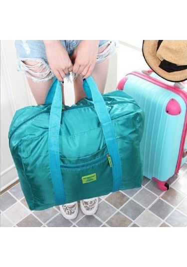 Dancemonkey Yeşil Seyahat Jacquard Küpleri Otomatik Taşıma Çantası Acı Kahverengi