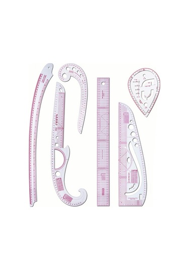 Suntek Magideal Metrik Cetvel Seti Şablonlar Elbise 6-parça