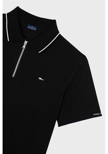 Paul & Shark Erkek Polo Yaka T Shirt 24411319 011 Siyah SIYAH Siyah