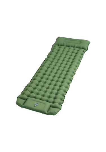 Outdoor Hafif Katlanabilir Kamp Şişme Yatak Yeşil