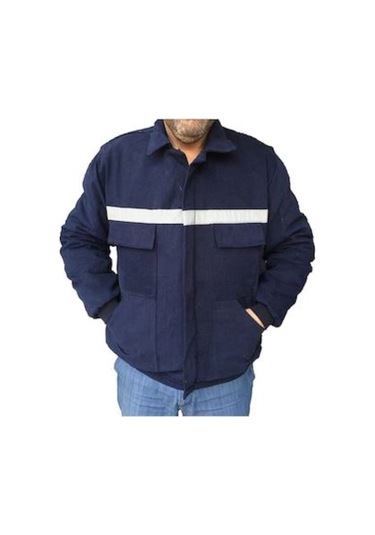 Kışlık Reflektörlü Işçi Mont 7/7 Pamuk Içi Dolgu Kapitone Pola R