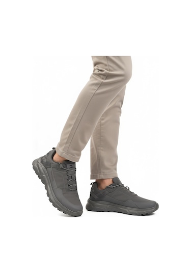 Füme Bağcıklı Erkek Yürüyüş Ve Spor Ayakkabı Rainy M Füme