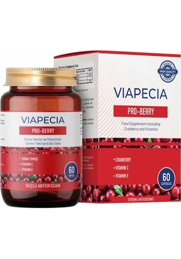 Viapecia Pro Berry 60 Kapsül