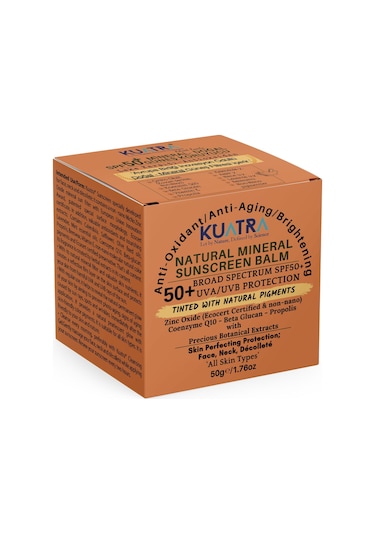Kuatra Mineral Koruyucu Güneş Kremi SPF50+ 50 ML