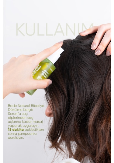 Bade Natural Biberiye Saç Bakım Serumu 50 ML