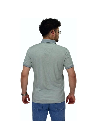 Erkek Polo Yaka Merserize Tişört 1000 Bgl-st04532 Elma