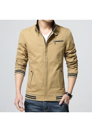 Pasifix 8803 Erkek Gündelik Fermuarlı Ceket 001