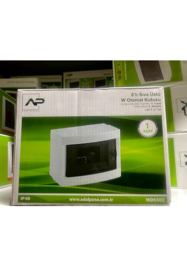Sıva Üstü 6'lı W Otomat Kutusu