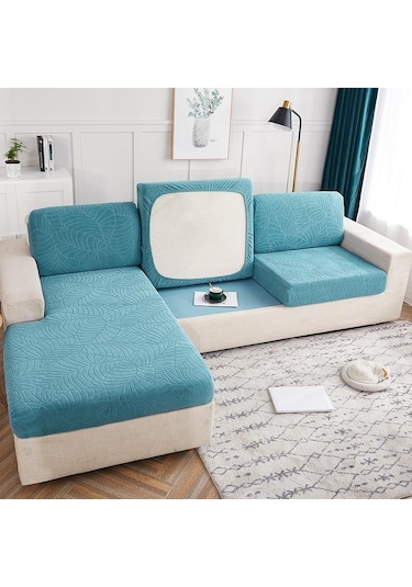 Koyu Gri Su Geçirmez Kanepe Koltuk Minderi Oturma Odası İçin Kapakları Koruyucu Ka Jakarlı Kanepe Slipcover Koltuk Örtüsü 56580979