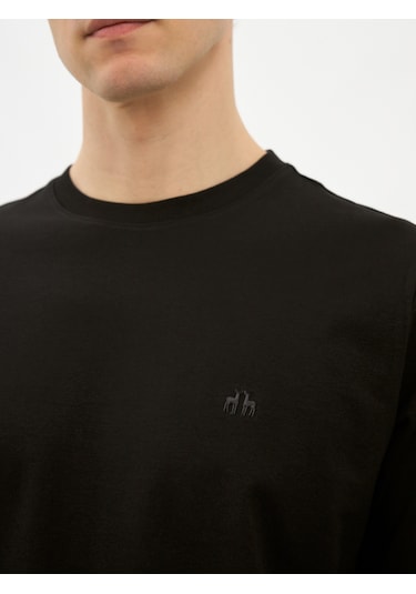 Karaca Erkek Regular Fıt Tişört-siyah 114306024-07-m 120022 Siyah