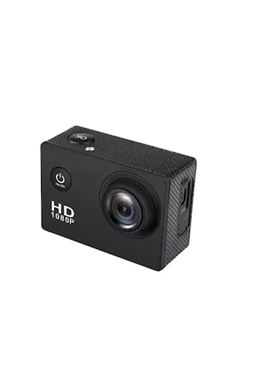Aksiyon Kamera 1080p Hd Suya Dayanıklı - 140 Geniş Açı Lcd Ekran