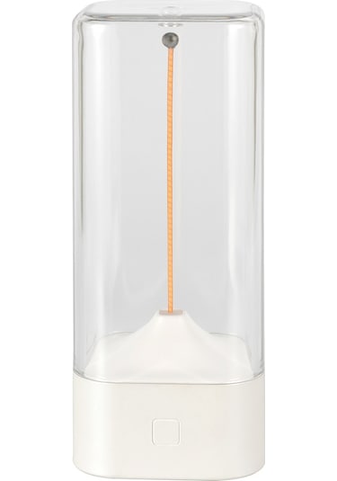 Taşınabilir Manyetik Emişli Gece Lambası Masa Lambası Kamp Yatak Odası Başucu Gece Lambası Kanca İle Geliyor-beyaz Beyaz