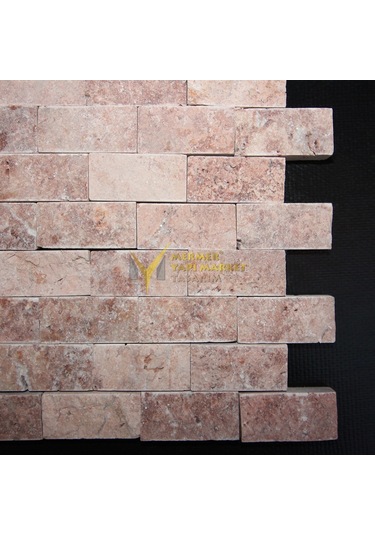 Kırmızı Traverten Patlatma Mozaik (492479283)