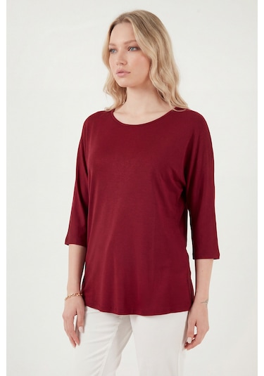 Lela Bayan Bluz 5861416y Bordo Bordo