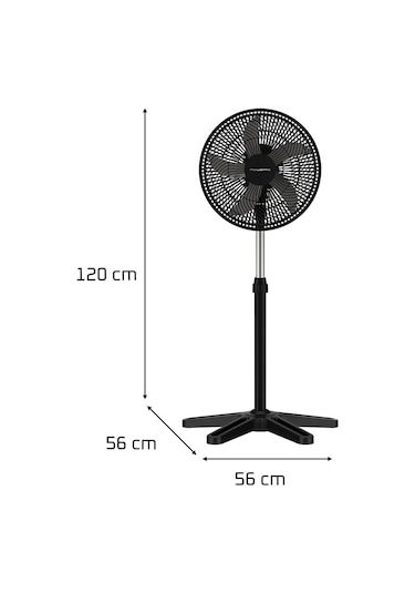 Rowenta Vu3110 Turbo Essential 3 Hız Kademeli Vantilatör