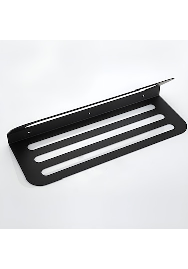 Hvngroup Metal Izgaralı Banyo Ve Lavabo Havlu Askılık Siyah