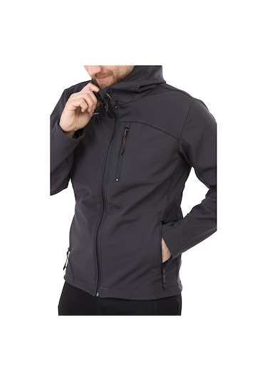 Ghassy Co.Erkek Içi Polarlı Su Ve Rüzgar Geçirmez Softshell Mont (538407635)