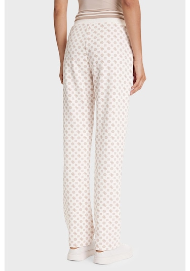 Guess Bayan Pantolon V5yb20 Kb212 P1ms Beyaz-bej Beyaz-bej