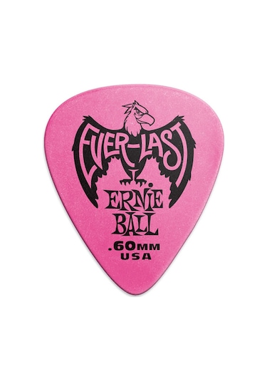 Ernie Ball Everlast Guitar Picks 1 Adet - 0.60 MM - Pink Pena