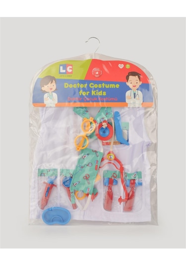 Lc Kırmızı Doktor Seti Ve Çocuk Kostümü