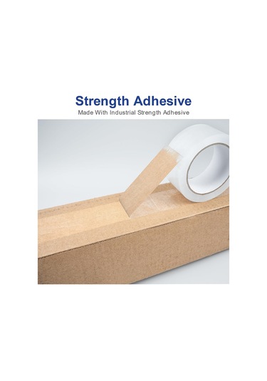 12 Rulo Net Ambalaj Bandı, 2.7mil Kalınlığında Nakliye Ve Ambalaj Bant Doldurma 12