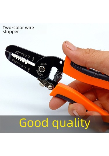 Maiyame 50 Çelik 7 İnç El Kesici: Elektrikçi İçin Zaman Tasarruflu, Güçlü Kablolu Ayağını Ve Kesme Aracı Sarı-siyah Büyük Boy