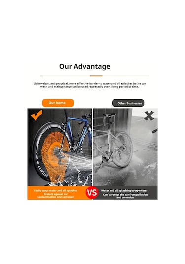 Dashanshop Enlee Bisiklet Yıkama Seti Disk Fren Kapağı Ve Temizlik Aletleri