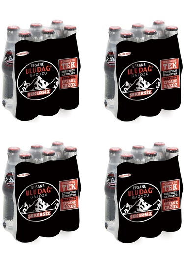 Uludağ Efsane Gazozu Şekersiz 250 Ml X 24 Adet