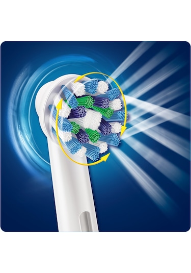 Oral-B Crossaction Elektrikli Diş Fırçası Yedek Başlığı 4'lü