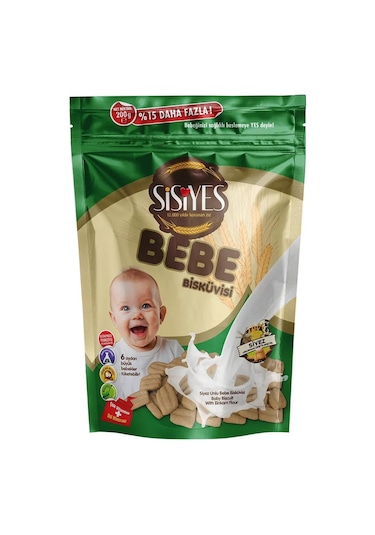 Sisiyes Bebe Bisküvisi 200 G