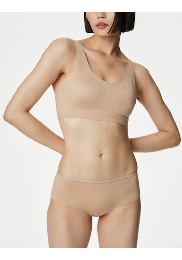 Marks & Spencer 5'li Dikişsiz Short Külot Seti Pembe Kuvars