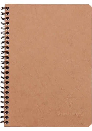 Clairefontaine Age Bag Wirebound A5 Çizgili Defter Taba 78536c