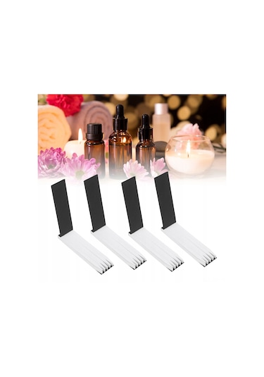 Wezone 400 Adet Beyaz Koku Test Kağıdı - Parfüm, Esansiyel Yağ Testi İçin Tek Kullandım Absorban Kağıt