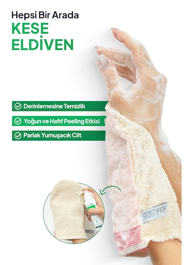 Bodylita İpek Ve Bambu Duş Kesesi