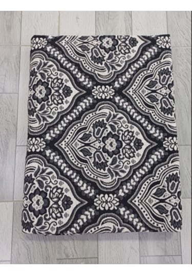 Savan Dokuma Halı Örtüsü 6m² 200 300cm Kale Siyah