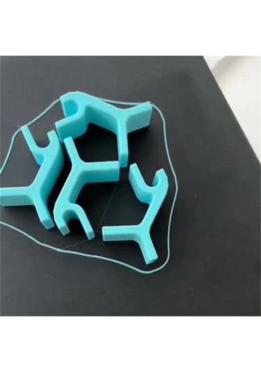 12 Adet Fırın Tepsisi İstifleyicileri Yerden Tasarruf Sağlayan Tepsi İstifleyicileri Mavi