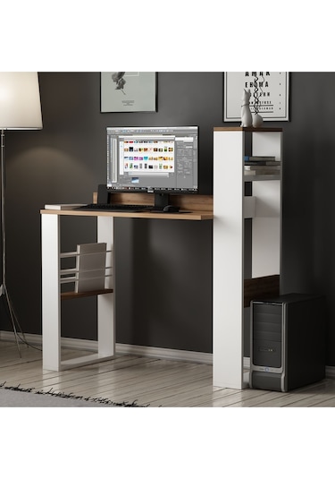 Aron Çalışma Masası Beyaz - Kemençe
