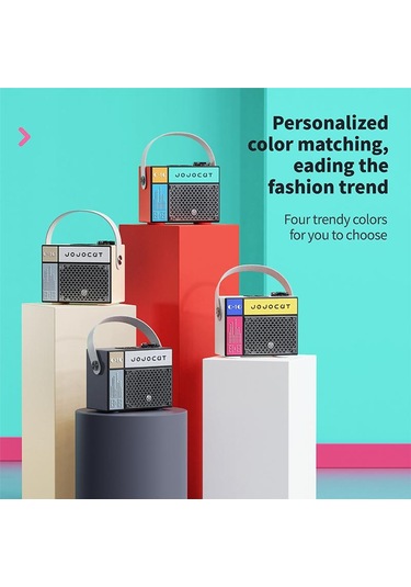 Taşınabilir Bluetooth Hoparlör Şarj Edilebilir Kablosuz Hoparlör Derin Baslı Tf Kart Usb Sürücü Destekli Parti Dış Mekan İçin Ev Dekorasyonu